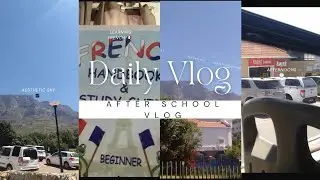 After school spring vlog | yapping, music, learning French