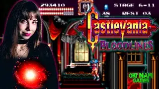 CASTLEVANIA BloodLines Без потери Конта (SEGA) || Vampire Killer прохождение с комментариями