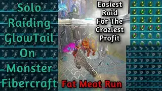 ARK - Solo Raiding GlowTail Cave I Unofficial I 4K