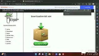 How to install Notepad++ | Best code editor for HTML | little-bit Computer