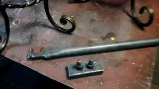 Кованый табурет