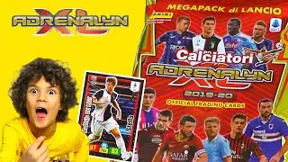 MEGAPACK STARTER ADRENALYN XL CARDS 2019-2020 Serie A Calciatori Panini + Quiz Calcio