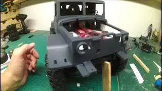 Truck DF-Models Starter Line M1 conversion on MST CMX chassis tutorial Part 2/3