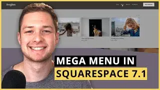 Create a Mega Menu in Squarespace 7.1