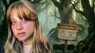 CHASED by TROLLS in the FOREST!! The LEGEND of the TROLL PEOPLE