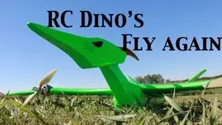 RC Dinosaur! Pterodactyls fly again!