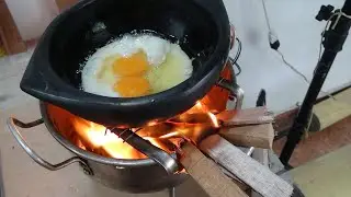 Cómo hacer fogón de leña con olla vieja muy fácil