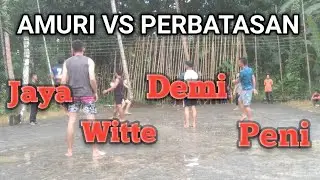 Voli Ball Nias Terbaru 4 vs 4 - Perbatasan vs Amuri