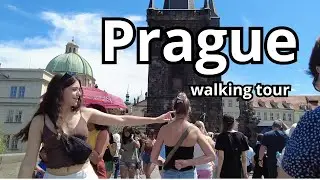 Prague walking tour, summer 2024