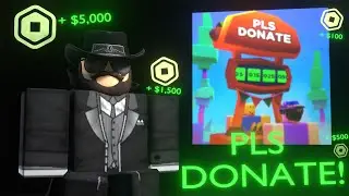 HAWKS GIVE ROBUX IN PLS DONATE!! | PLS DONATE 💸