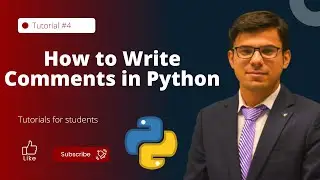 Comments in Python | Python for Beginners