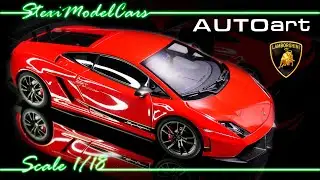 Lamborghini Gallardo Superleggera LP570-4 - Autoart - 1/18 1:18 Modelcar presentation