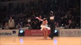 Aarhus 2012 - WDSF Open Adult Latin - solo Samba - Andrea De Angelis & Frederikke Norgaard