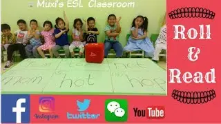 200 - Roll and read CVCs | ESL Phonics Games| ESL Dice game| Mux's ESL games|