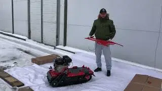 Сборка мотобуксировщика SMART за 10 минут