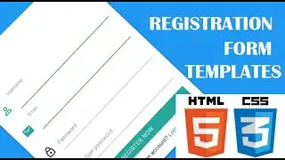 How to create a advance HTML form in notepad