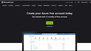 How to Create Microsoft  Azure Free Account