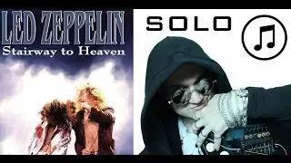 Как Играть Соло - Stairway to Heaven - Lesson - Solo - Pt I (ТЕКСТ) - Урок