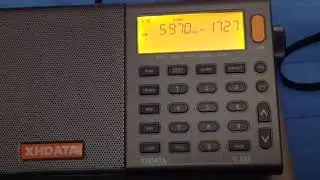 5970 kHz China Radio International