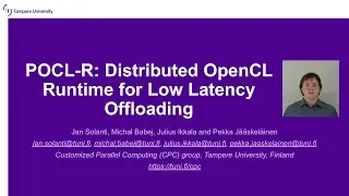 POCL-R: Distributed OpenCL runtime for low latency remote offloading