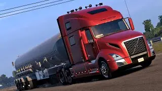 Taking Propane to Chadron Nebraska in America Truck Simulator