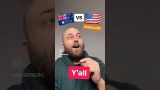 ‘Y’all’ in Australian vs American English #shorts #australia #aussieenglish
