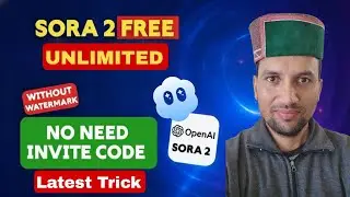 Sora 2 free no watermark unlimited AI video generator latest method 