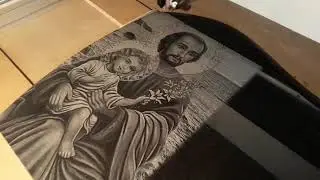 Gravação laser Forra Granito
