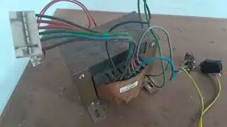 Trafo liberado do Gabinete pra ser rebobinado