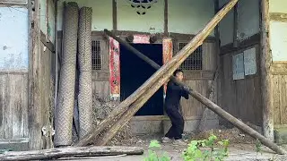 The guy remodeled the ancestral house left by his grandfather to live in | toilet renovation