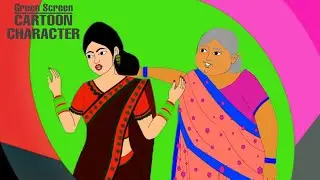 green screen cartoon video | green screen animation | cartoon character | cartoon maker.