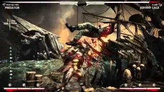 MKX Hish-Qu-Ten Predator 13-Hit 31% Combo Midscreen | Mortal Kombat X