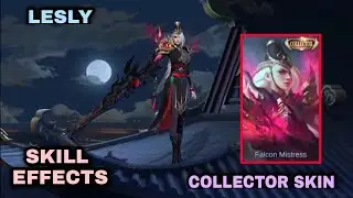 LESLY NOVEMBER COLLECTOR SKIN FALCON MISTRESS FULL SKIN EFFECTS GAMEPLAY
