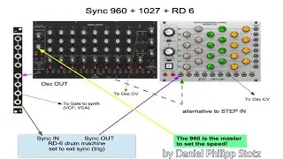 960 + 1027 and RD 6 how to synchronize