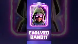 Evo Bandit concept💨 #clashroyale #cardevolution #newevolution #megaknightevo #pekkaevo #bandit