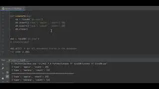Lesson 77 tinyDB Python