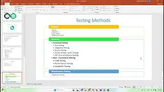 15  Testing Methods