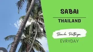 Sabai . The beach from Pattaya is 10 min Beach -Mare  #thailand #travel  #funny #sea #sanset