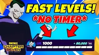 *NEW* NO TIMER Fortnite XP MAP How To LEVEL UP FAST in Fortnite CHAPTER 7!
