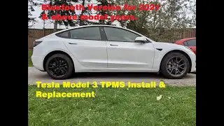 2021 Tesla Model 3 Tire Pressure Monitoring System (TPMS) Installation/replacement