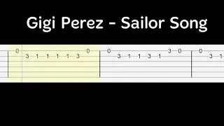 Gigi Perez - Sailor Song - Guitar Tab Tutorial