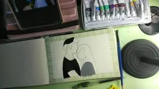 Vector Art | Vector painting | No face painting | Couple painting|| Agape Arts