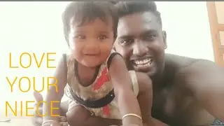 screaming toddler trying to catch herself in selfie video ( funny / must watch )