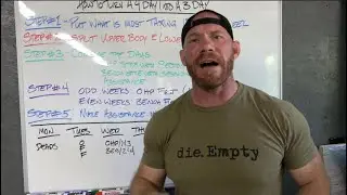 CONVERT a 4DAY PROGRAM to a 3DAY PROGRAM in 5 EASY Steps!