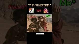 19 lakh ka fark hai*free fire vs pubg battel #freefire #pubg #bgmi #shorts