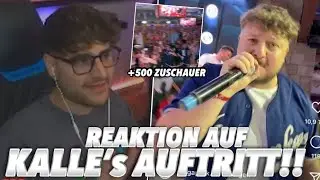 Eli reagiert auf den Live Auftritt von Malle Kalle im Megapark! 😂 | EliasN97 Clips