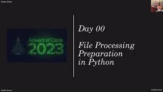Advent of Code 2023 - Day 00 - File Processing Preparation in Python