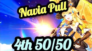 Genshin Impact Navia Pull | Navia Wish | Navia Rerun Banner 4.8