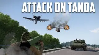 ATTACK ON TANOA | ARMA 3 ANTISTASI