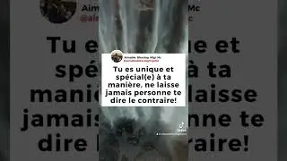 Tu es unique et spécial à ta manière #motivation #shortvideo #motivational #gratitudemindset